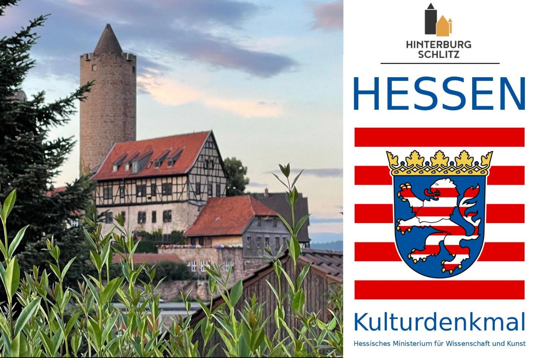 Alte Foersterei - Elegantes Apartment In Der Historischen Hinterburg Schlitz - Nahe Fulda Und Bad Hersfeld Exteriér fotografie